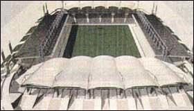 Foto dello stadio di Lione