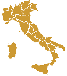 Cartina dell'Italia