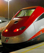 The train high speed Freccia Rossa